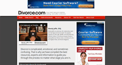Desktop Screenshot of divorcewww.divorce.com